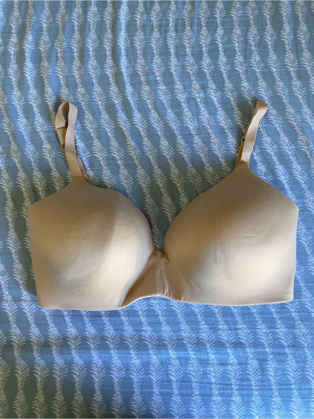 Kindred Bravely Davy Piper Wireless Contour Smooth Nude T-Shirt Bra W/ Extender